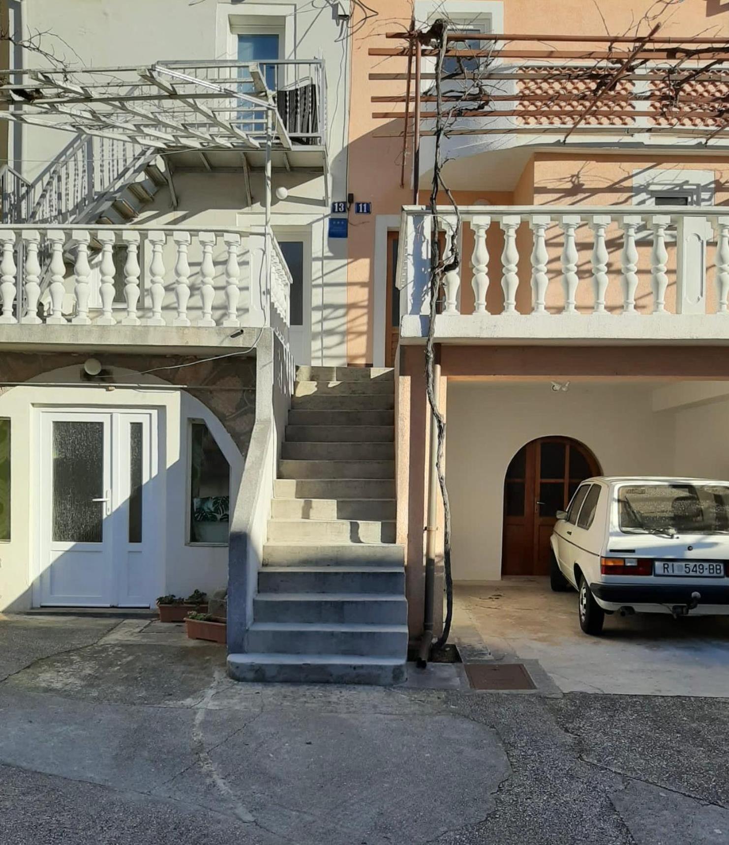 Studio Insel Krk Punat Exterior foto