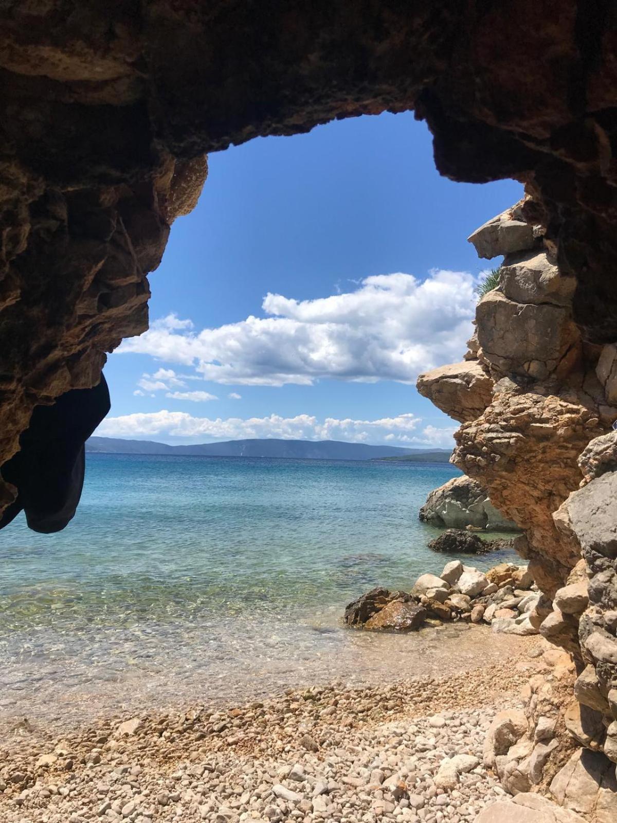Studio Insel Krk Punat Exterior foto